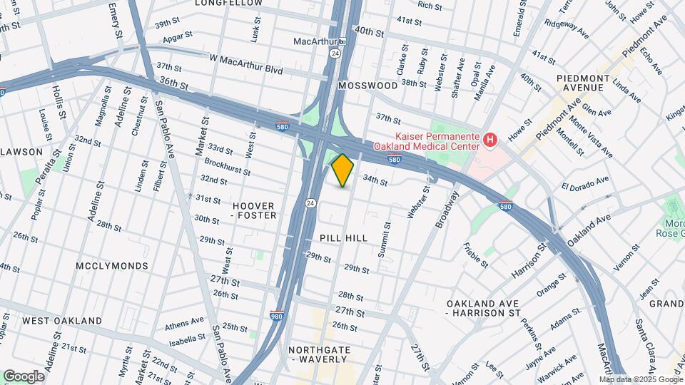 507 33rd St Map and Location Details