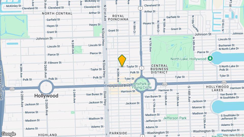 1942 Taylor St, Unit A1 Mapa y Detalles de la Ubicación