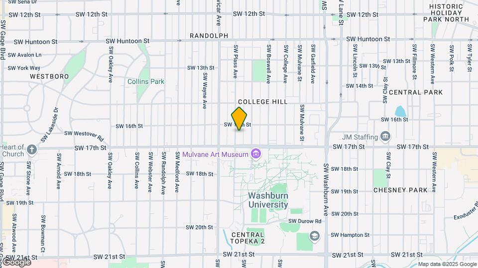 1610 SW Plass Ave Mapa y Detalles de la Ubicación
