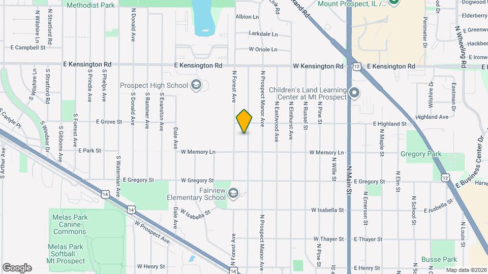 510 N Fairview Ave Map and Location Details