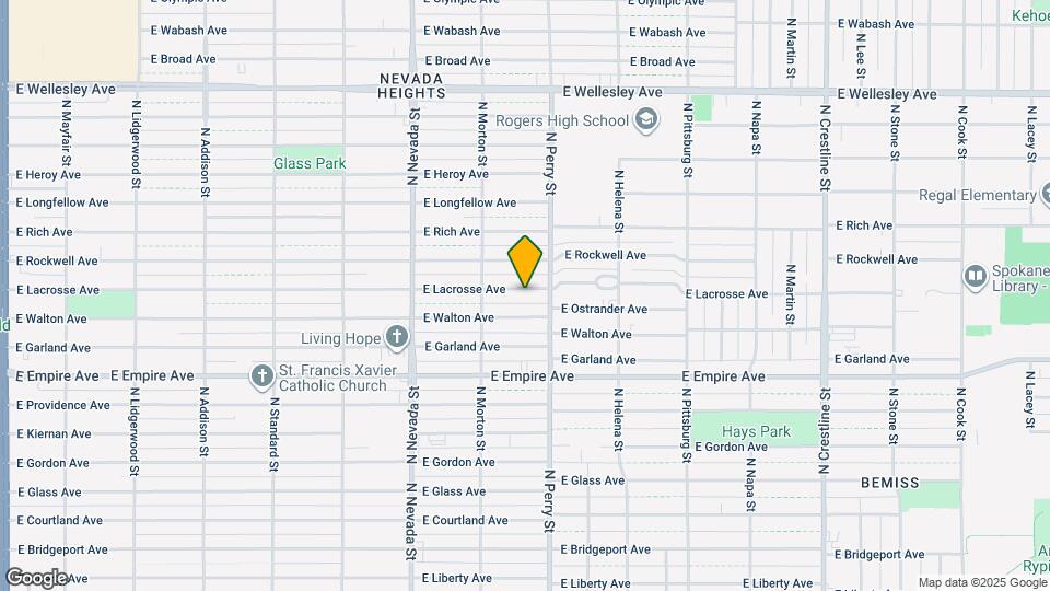 1308 E Lacrosse Ave Map and Location Details