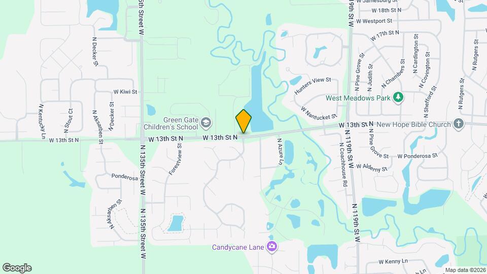 1823-1825 Hickory Creek St Map and Location Details