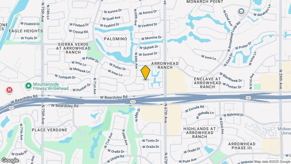 20277 N 68th Dr Map and Location Details
