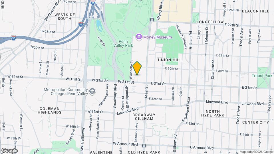 ArriveKC Mapa y Detalles de la Ubicación