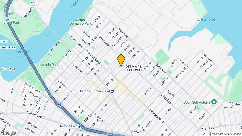 2138 29th St, Unit Studio Apartment Mapa y Detalles de la Ubicación