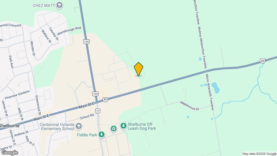 439 Black Cherry Cres Map and Location Details