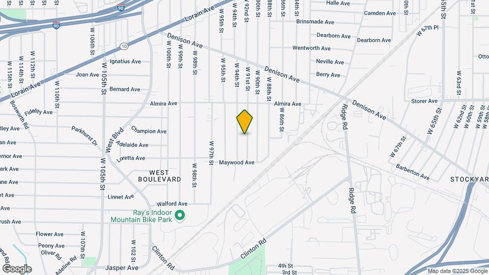 3452 W 91st St Map and Location Details
