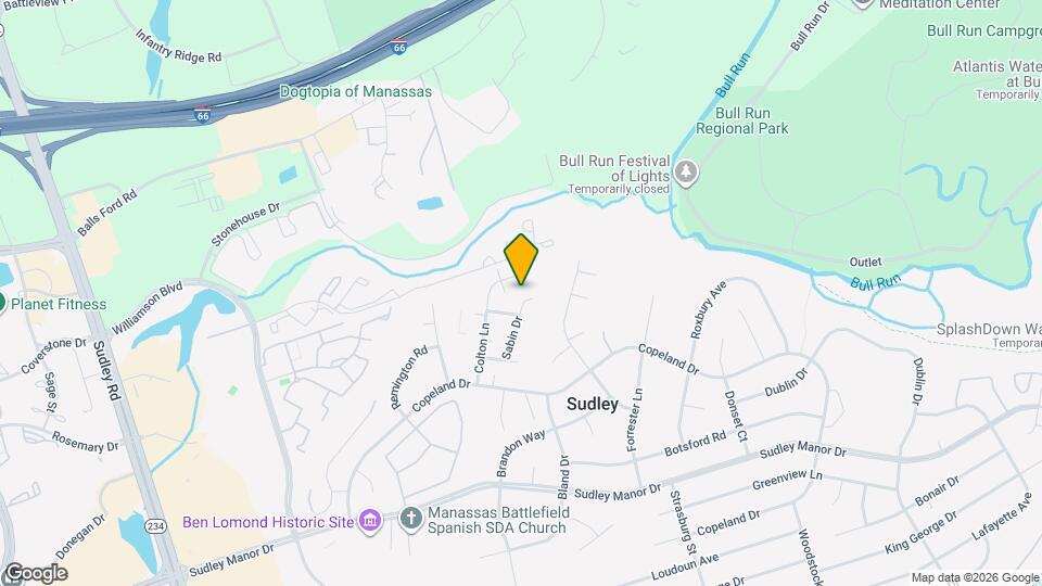 10108 Sabin Dr Map and Location Details