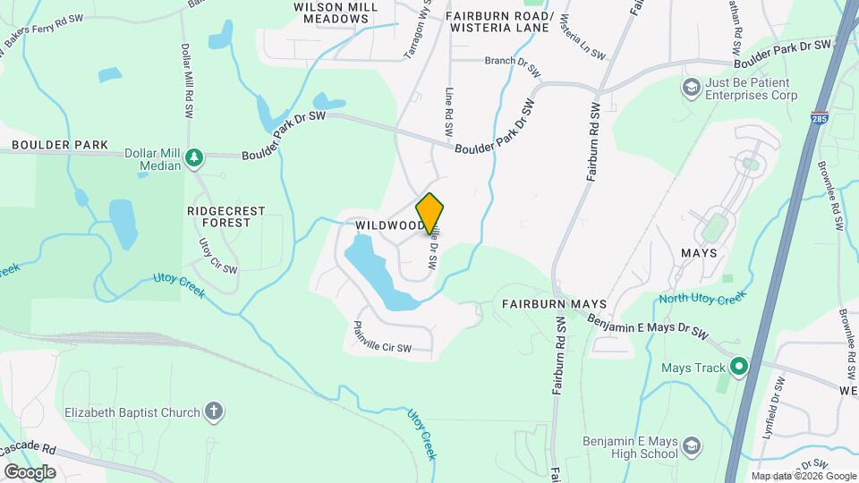 415 Plainville Dr SW Mapa y Detalles de la Ubicación