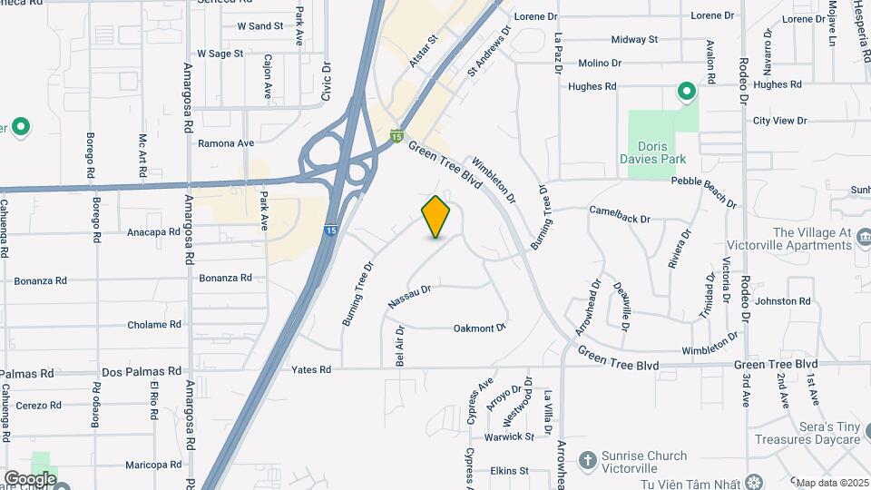 15832 Candlewood Dr Map and Location Details