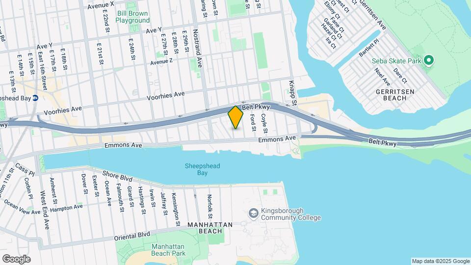 2827 Brown St Mapa y Detalles de la Ubicación