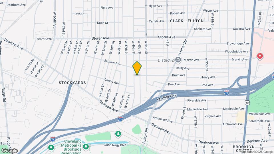 4509 Bush Ave Map and Location Details