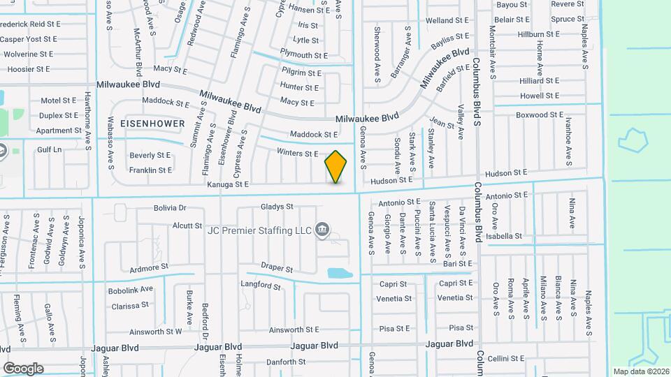 1056 Kanuga St E Mapa y Detalles de la Ubicación