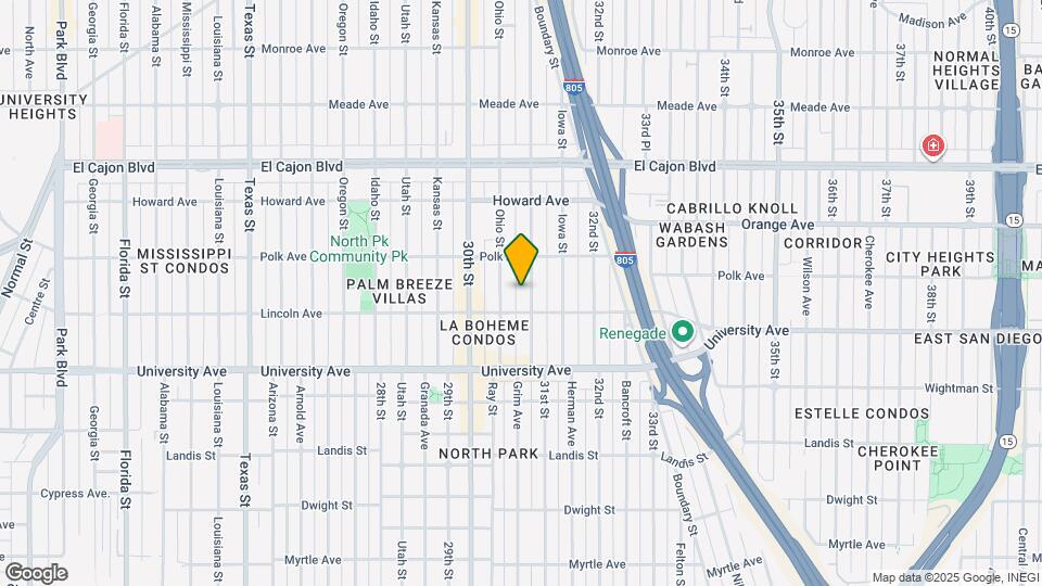 4026-34 Illinois St Map and Location Details