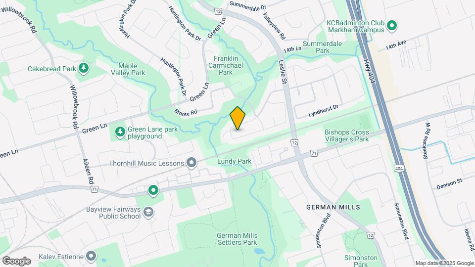 134 Bradgate Dr Map and Location Details