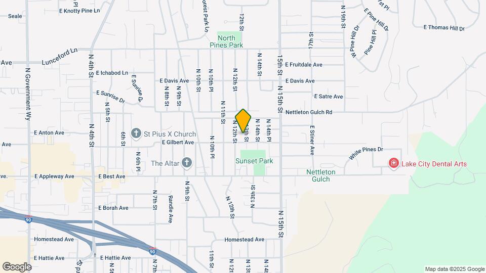2805 N 13th St Map and Location Details