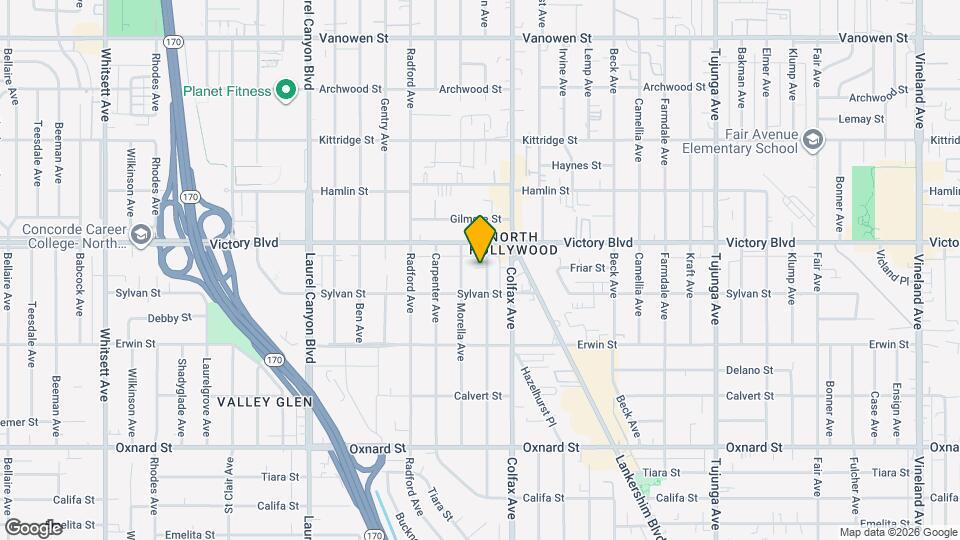 6331 Simpson Ave Map and Location Details