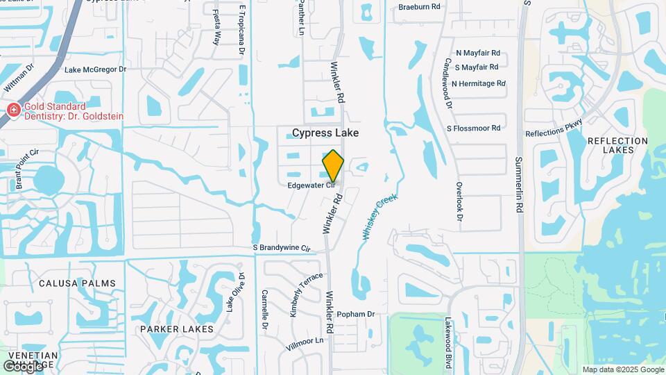 1518 Edgewater Cir Map and Location Details