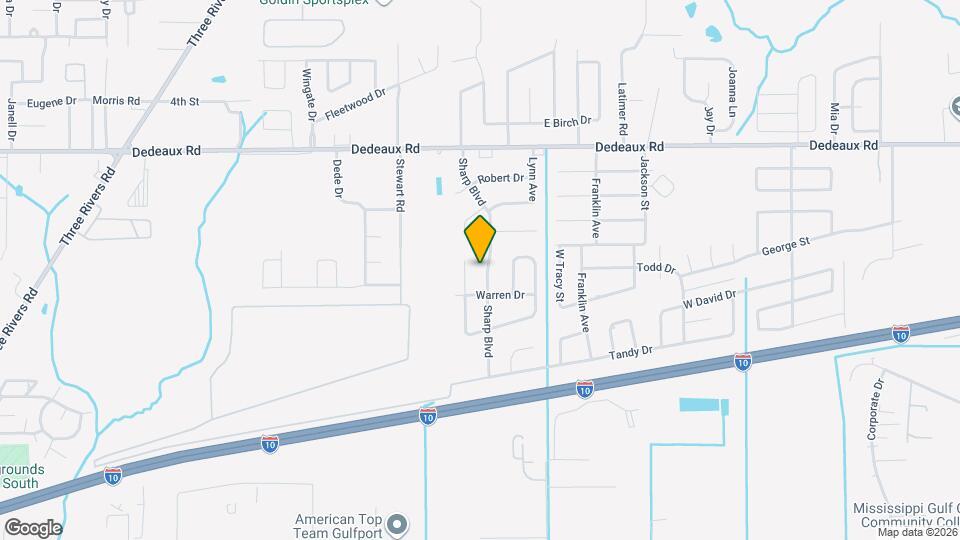 10633 Sharp Blvd Map and Location Details