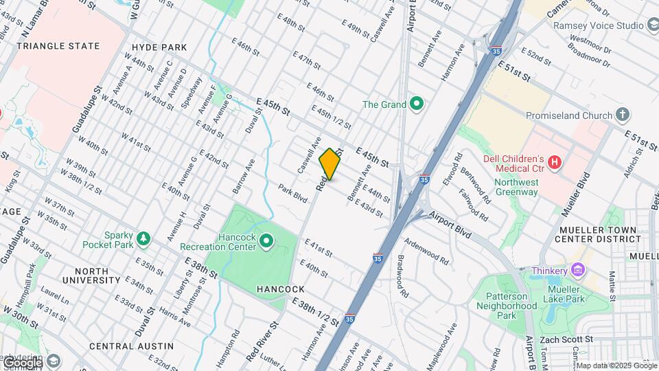 902 E 43rd St-Unit -1 Map and Location Details