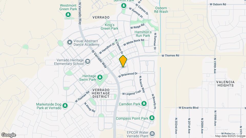 20579 W Edgemont Ave Map and Location Details