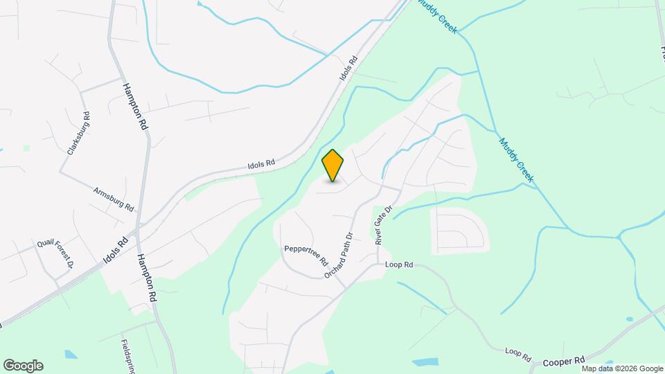 6939 Prairie Grove Dr Mapa y Detalles de la Ubicación