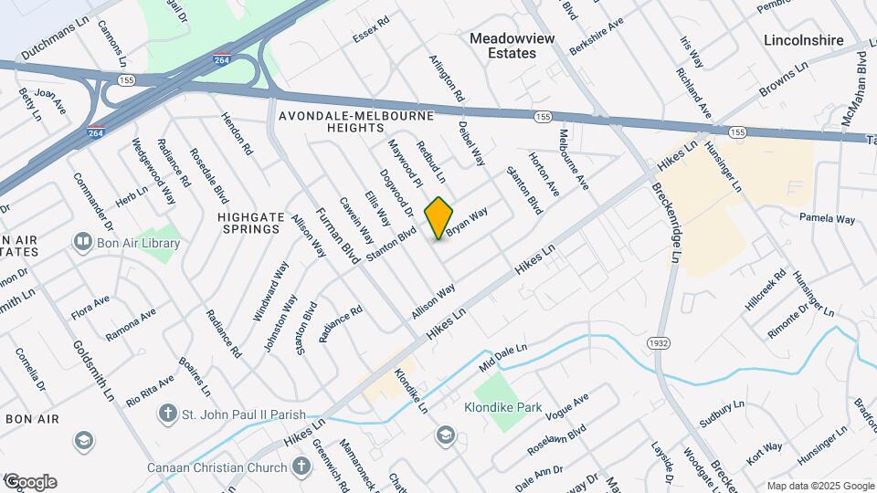 3311 Dogwood Dr Map and Location Details