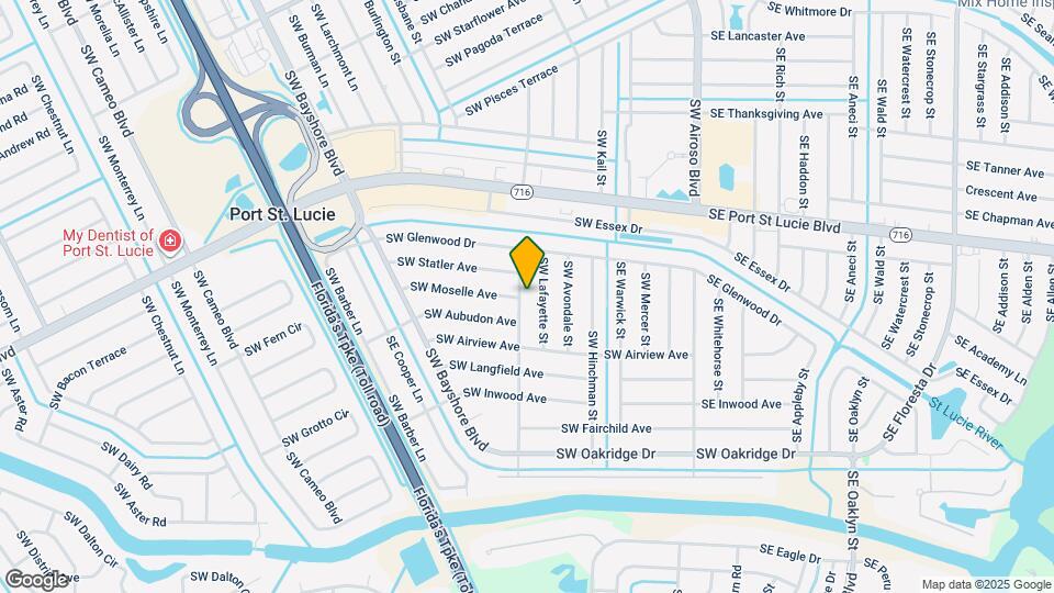 2385 SW Mountwell St Map and Location Details