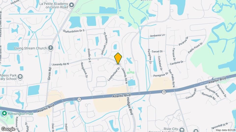 260 Leatherleaf Dr Map and Location Details