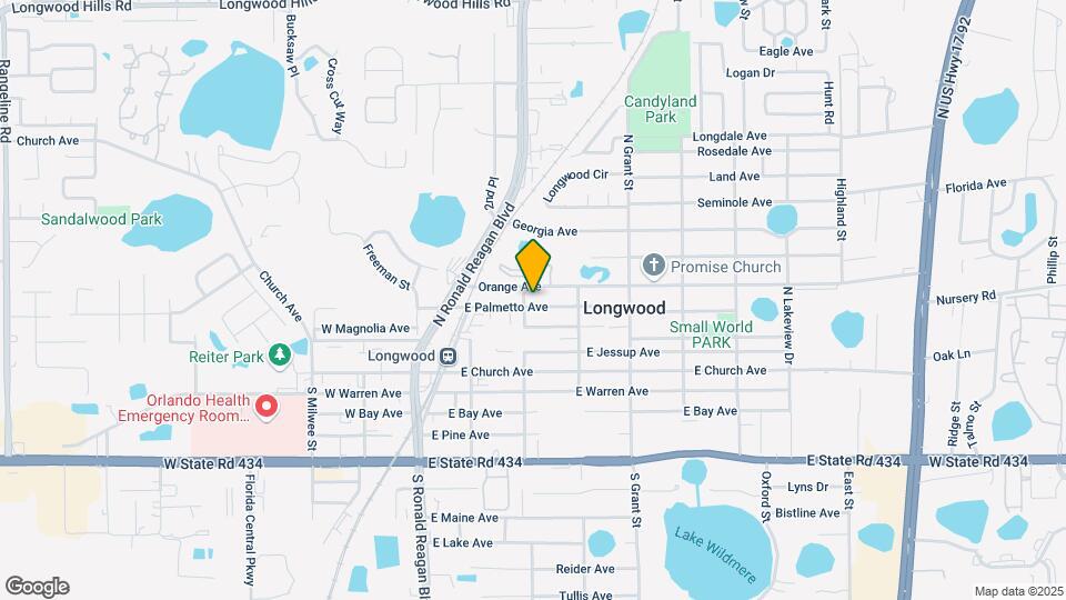 311 E Palmetto Ave Map and Location Details