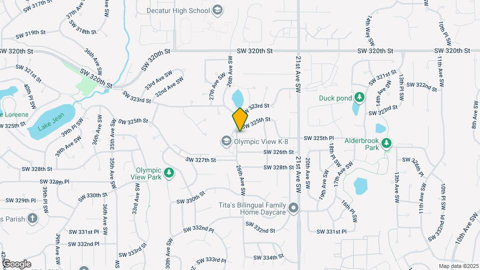 2530 SW 325th Pl Map and Location Details