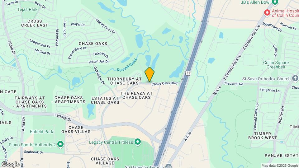 7200 Chase Oaks Blvd Map and Location Details