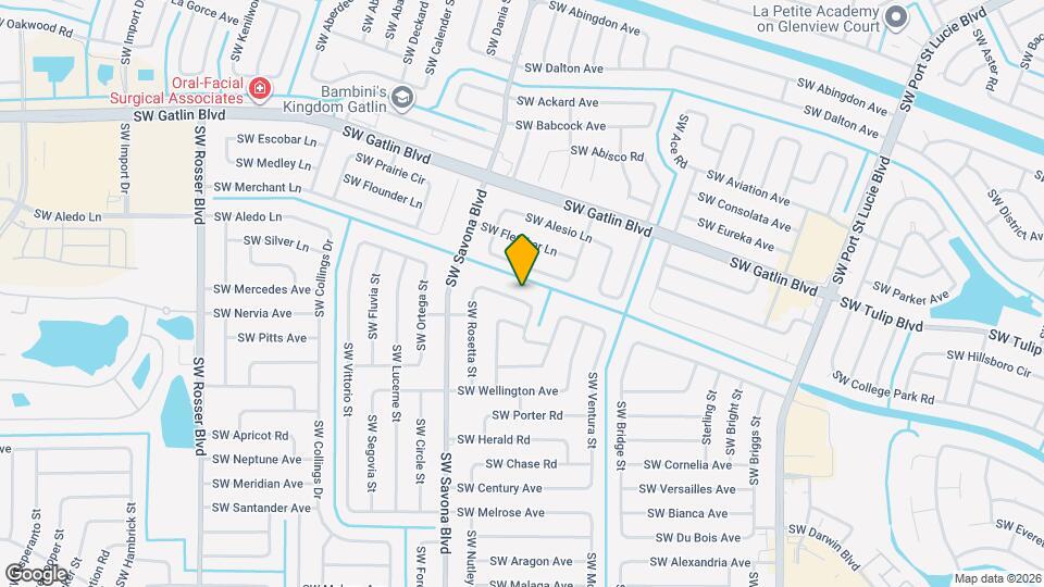 1225 SW Milan Ln Map and Location Details