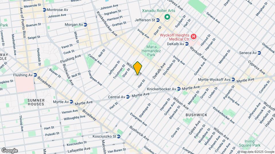 185 Suydam St Mapa y Detalles de la Ubicación