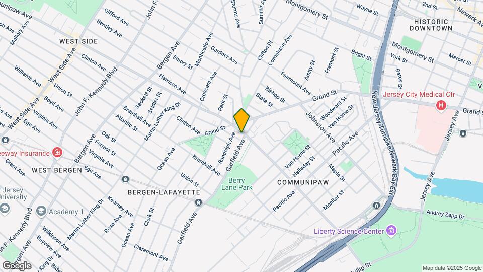 475 Communipaw Ave Map and Location Details