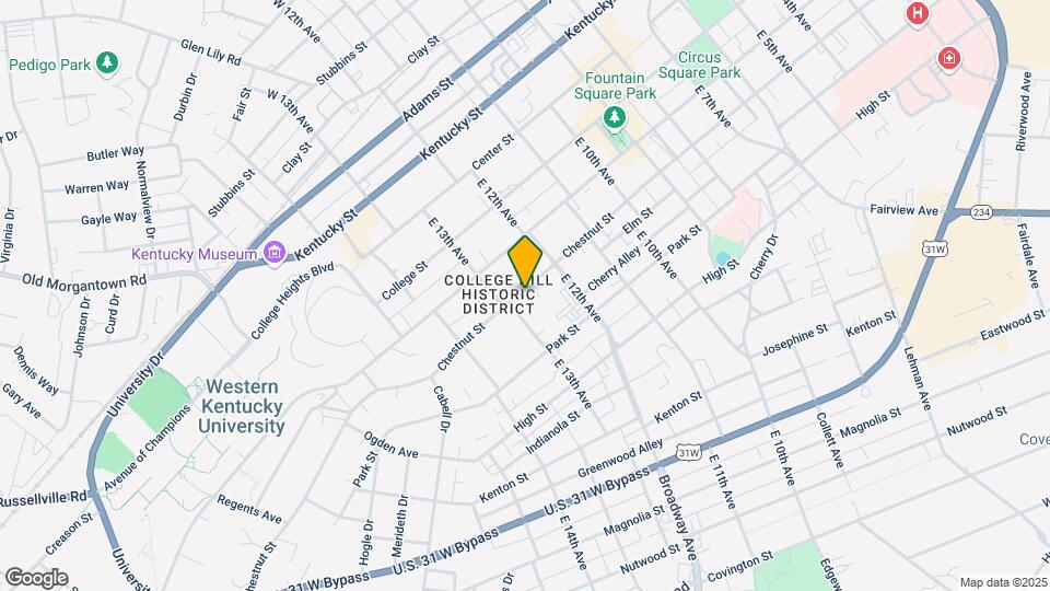 1246 Chestnut St Mapa y Detalles de la Ubicación