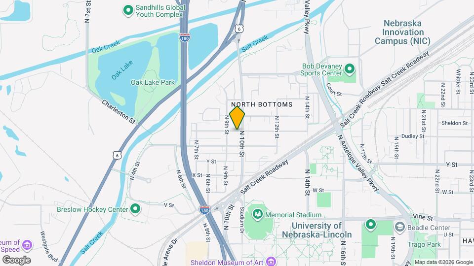 935 New Hampshire St Map and Location Details