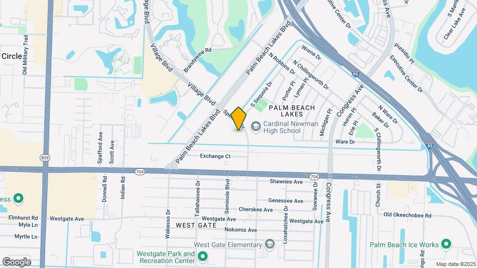 2711 Vandiver Dr-Unit -204 Map and Location Details