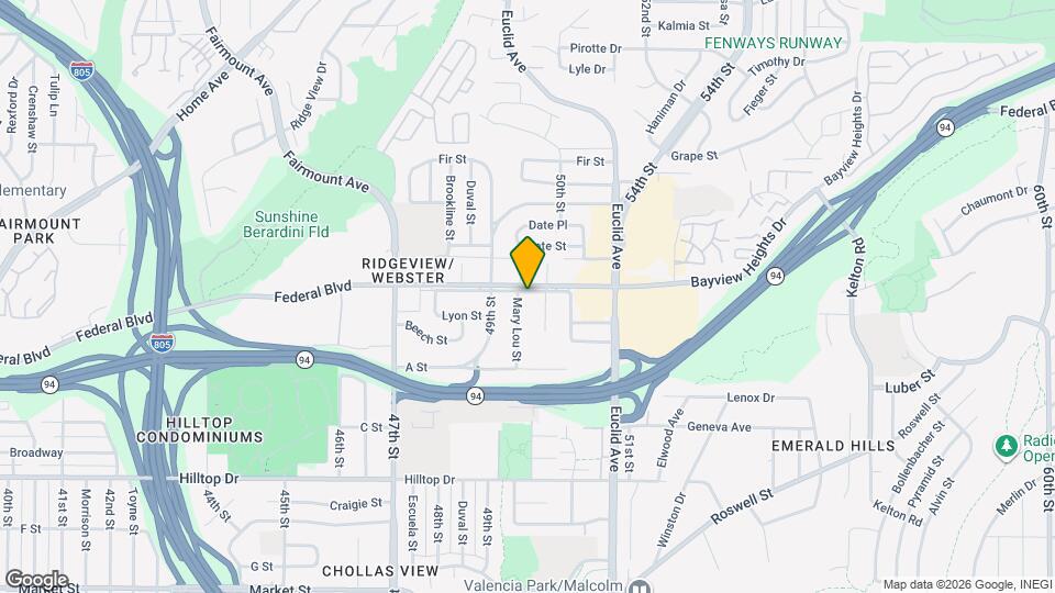 4965 Federal Blvd Map and Location Details