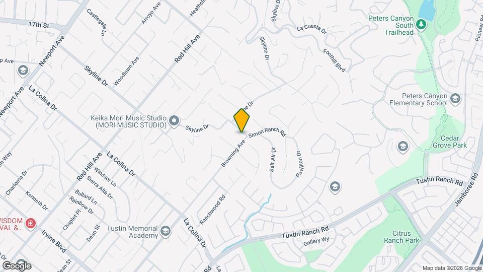 12011 Browning Ave Map and Location Details