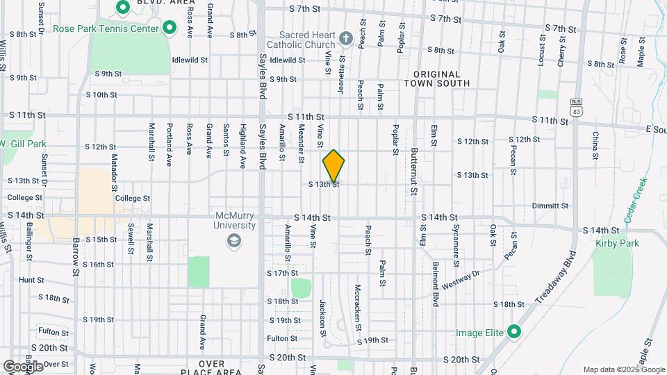 1302 Jeanette St Map and Location Details