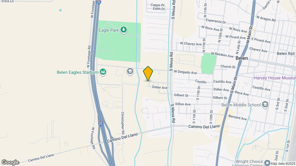 201 Christopher Dr Mapa y Detalles de la Ubicación