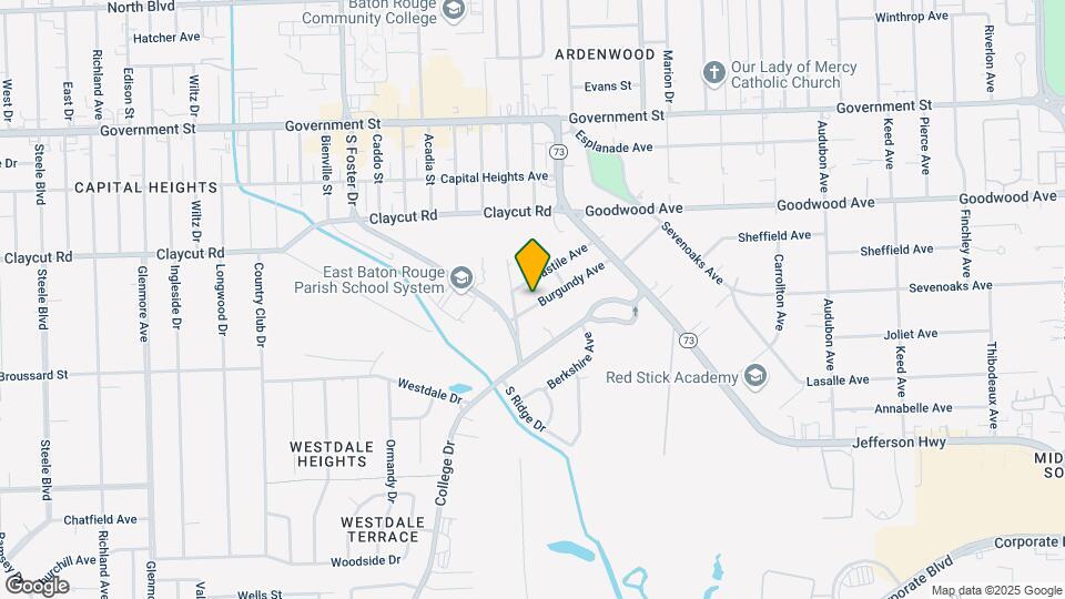 5673 Burgundy Ave Map and Location Details