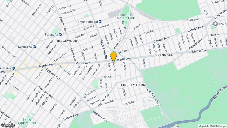72-16 62nd St Mapa y Detalles de la Ubicación