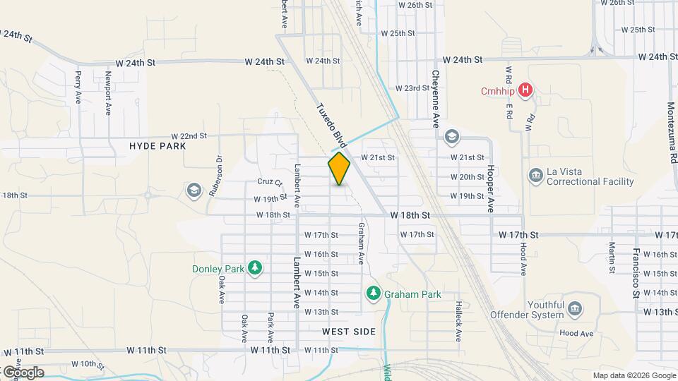 2015 W 19th St Map and Location Details