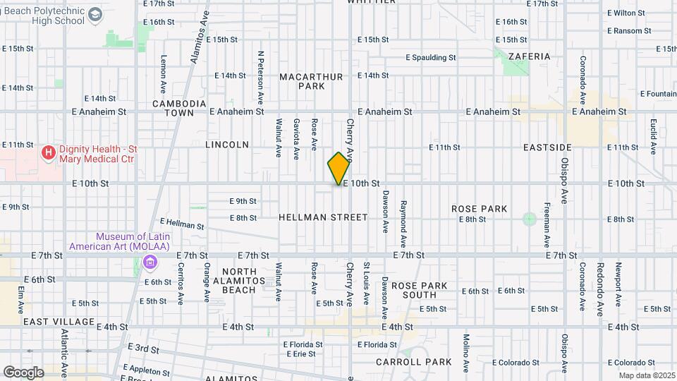 922 Gardenia Ave Mapa y Detalles de la Ubicación