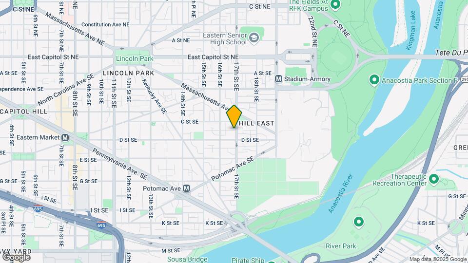 325 17th St SE Map and Location Details