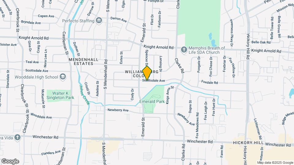 5499 Scottsdale Ave Map and Location Details