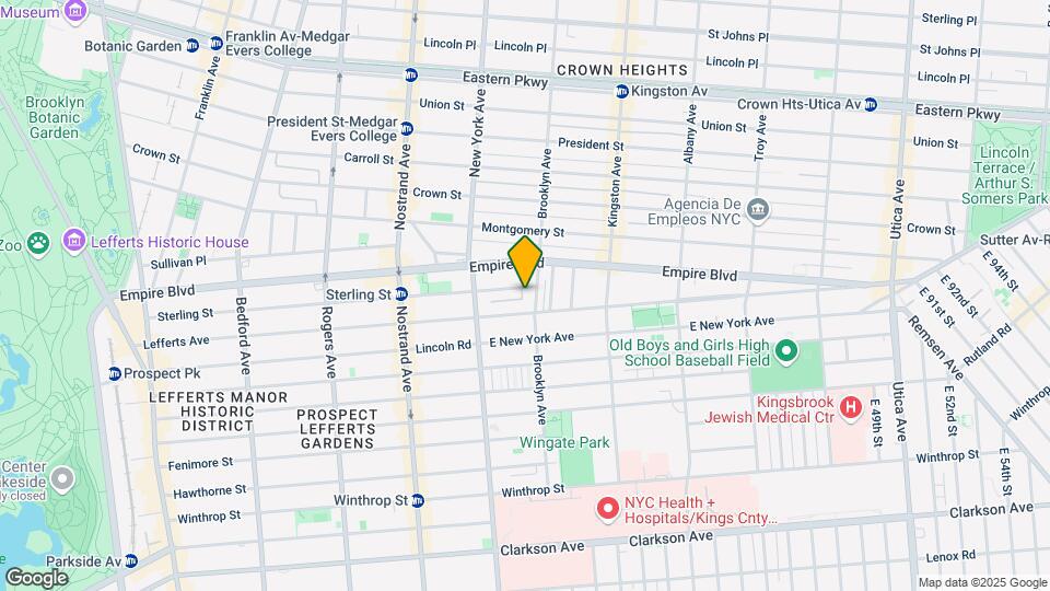 474 Brooklyn Ave Map and Location Details