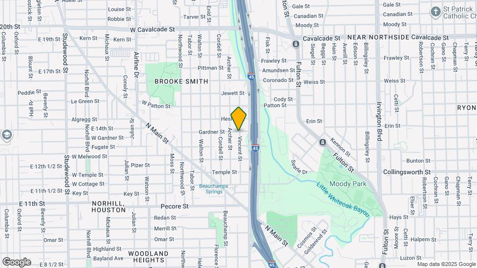 513 Vincent St Map and Location Details